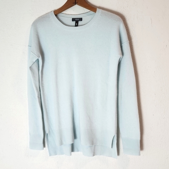 Sleeveless V-Neck Sweater - Lt. Aqua Sky main image 0